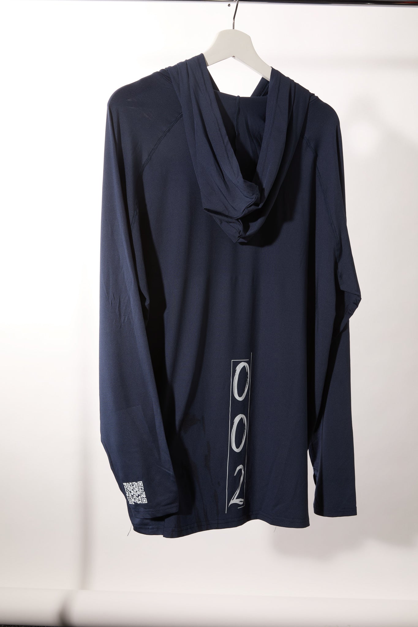Doubleotwo Side Out Activewear Hoodie – UPF 50+ Sun Protection (Dark blue)