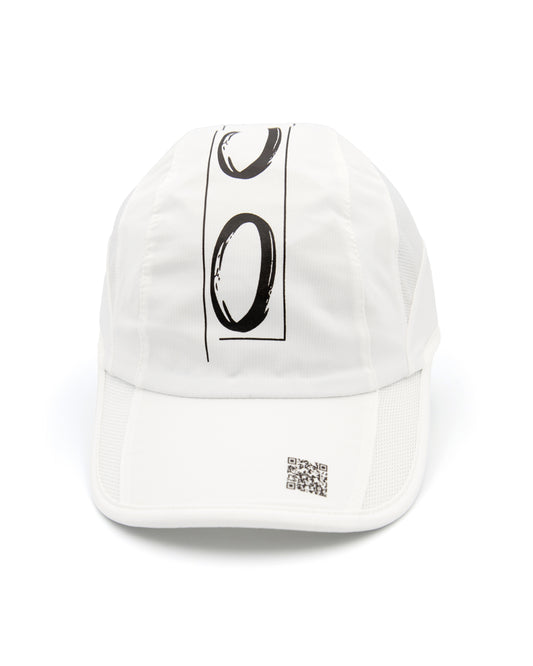 002 Pickleball UltraShield White Cap – UPF 50+ Sun Protection, Lightweight, Soft cap, Breathable mesh