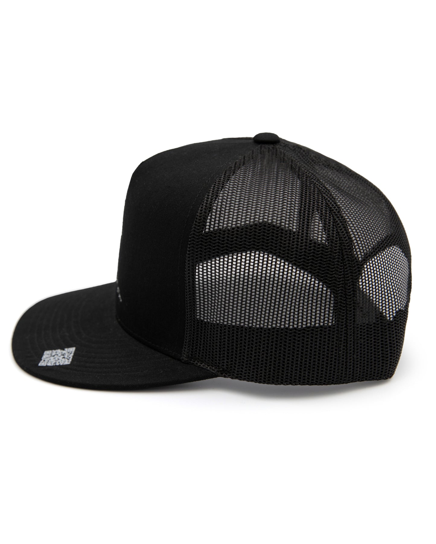 The Muse Collection - Trucker Cap Mesh Breathable back, Black/Red/Deep blue