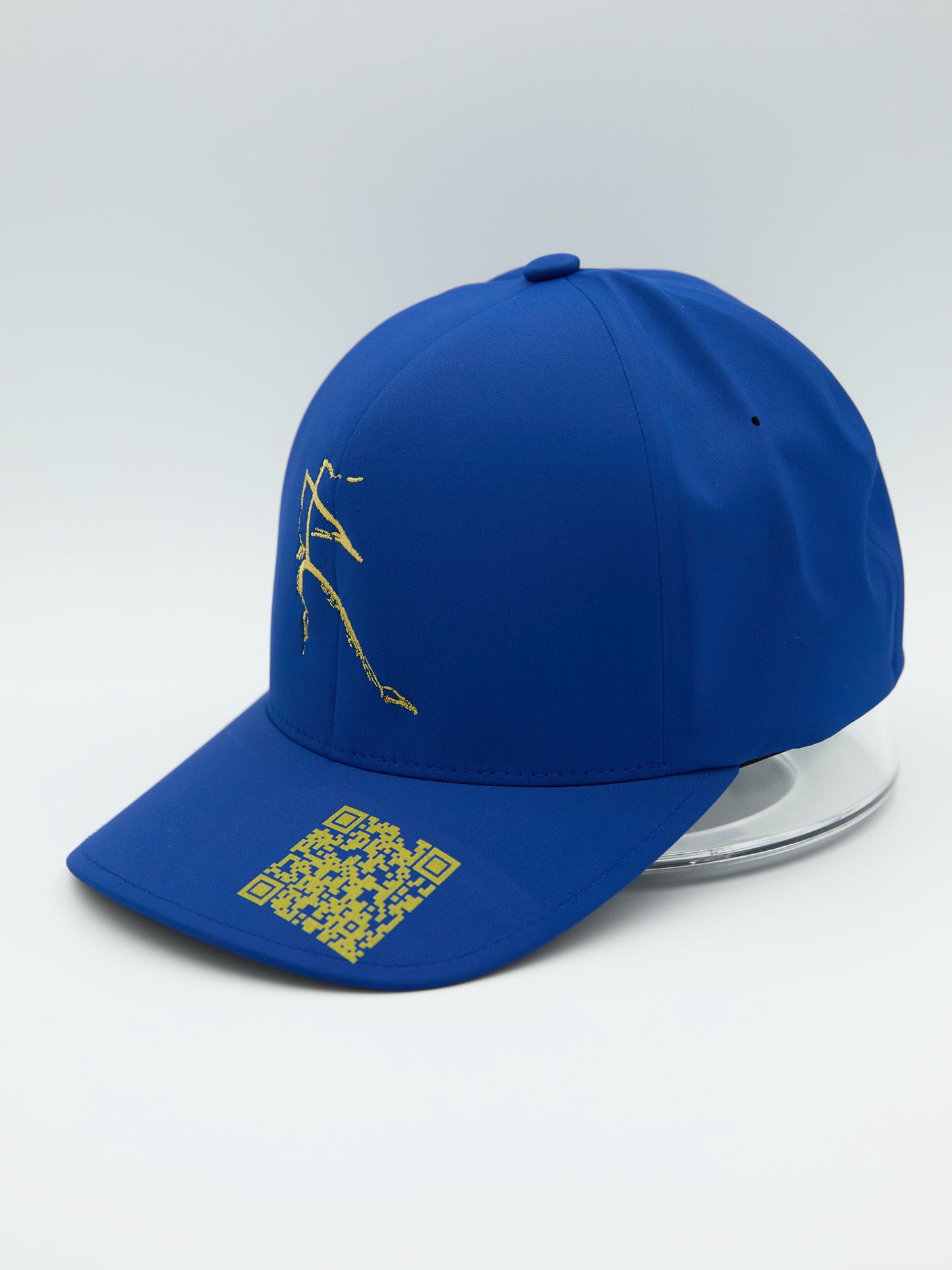 The Muse Collection FlexFit Cap Blue – Sleek, High Performance,UPF50+ Seamless Breathable fit.